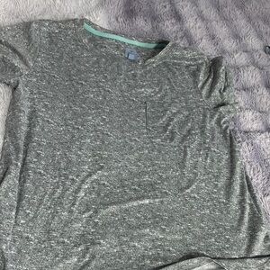 Jane and Bleecker Gray Short Sleeve Tee Heather